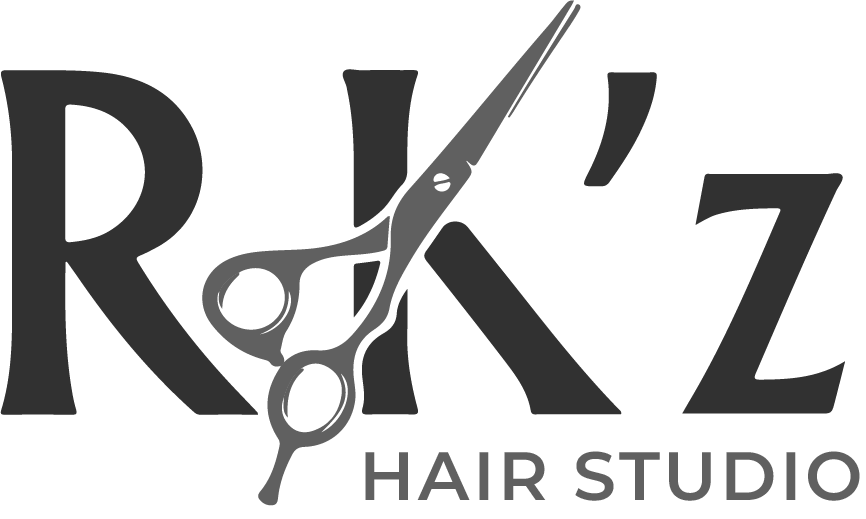 RKs logo, black and white